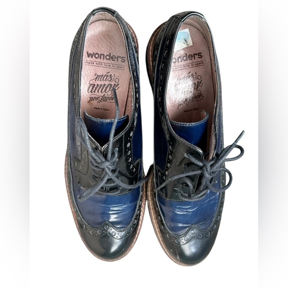 Wonders Oxfords made in Spain size 38 - Picture 15 of 16